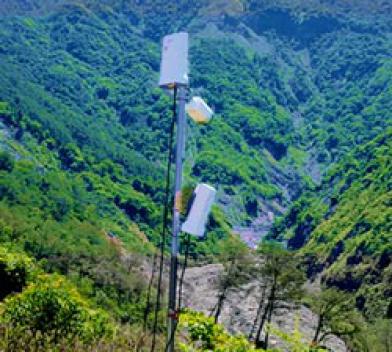 【Rural Wi-Fi】PtP Wireless Network   Enables a Real-time Slope Monitoring System