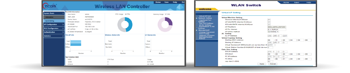 central management_ WLC software